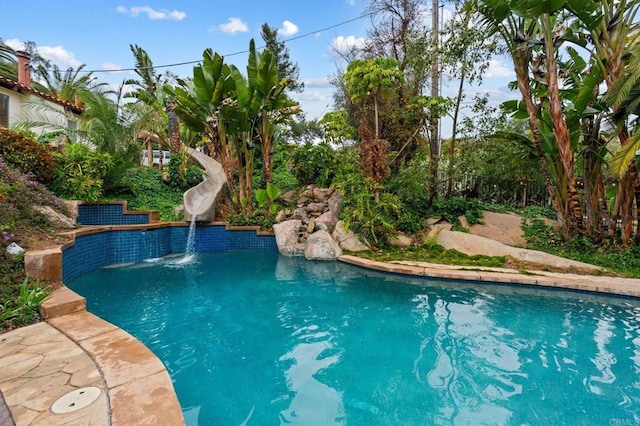 10845 Mystery Mountain Rd, Valley Center, CA 92082 - swimming pool with a water slide
