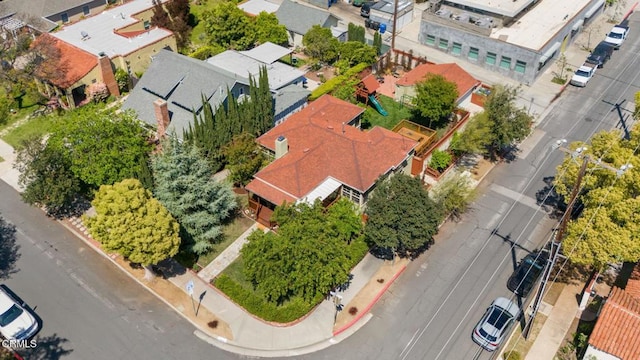drone / aerial view
