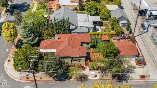 drone / aerial view