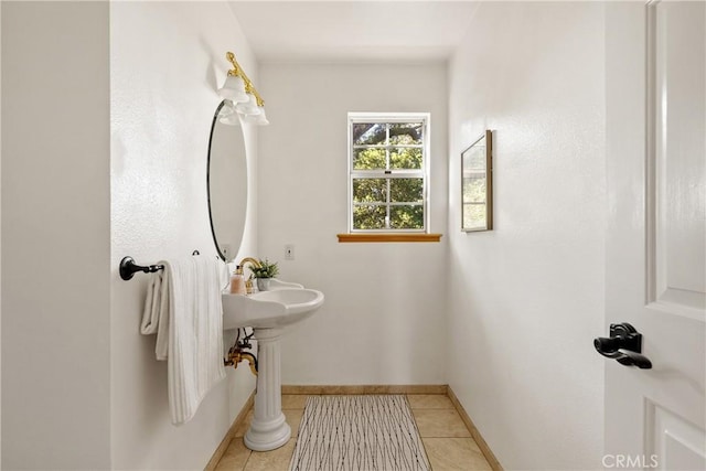 10885 San Marcos Rd, Atascadero, CA 93422 - bathroom with tile patterned flooring and baseboards