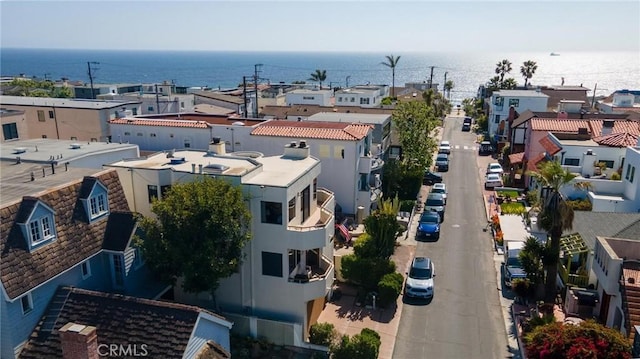 444 30th St, Manhattan Beach, CA 90266 - aerial perspective of suburban area featuring a nearby body of water