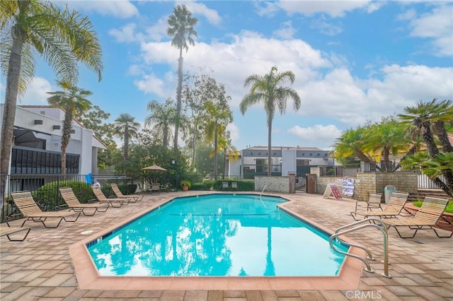 215 Wichita Ave Unit 106, Huntington Beach, CA 92648 - community pool featuring a patio