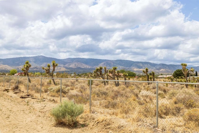 11374 Desert View Rd, Pinon Hills, CA 92372 - mountain view with rural landscape