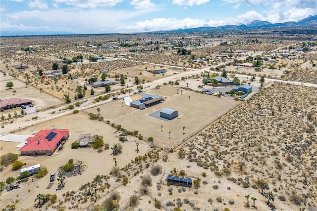 11374 Desert View Rd, Pinon Hills, CA 92372 - view of rural area with a desert landscape and a mountainous background