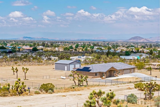 11374 Desert View Rd, Pinon Hills, CA 92372 - view from above of property featuring mountains