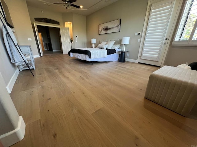 3522 Lancewood Way, Fallbrook, CA 92028 - bedroom with light wood-style flooring and baseboards