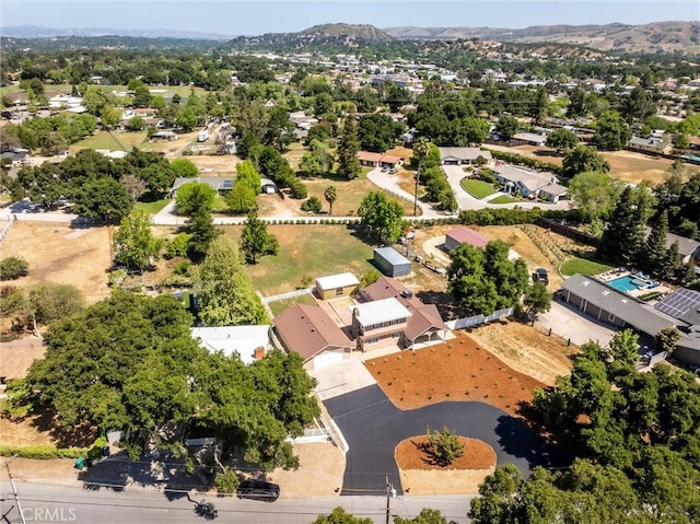 9019 San Gabriel Rd, Atascadero, CA 93422 - aerial perspective of suburban area with a mountainous background