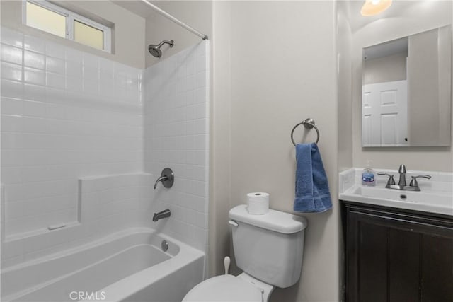 9019 San Gabriel Rd, Atascadero, CA 93422 - full bath with toilet, shower / bath combination, and vanity