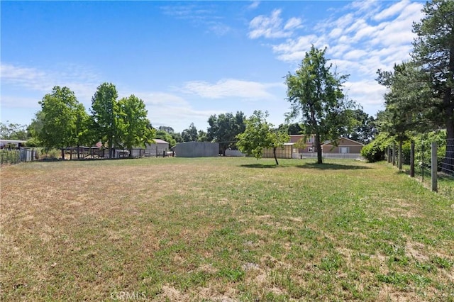9019 San Gabriel Rd, Atascadero, CA 93422 - view of yard featuring fence