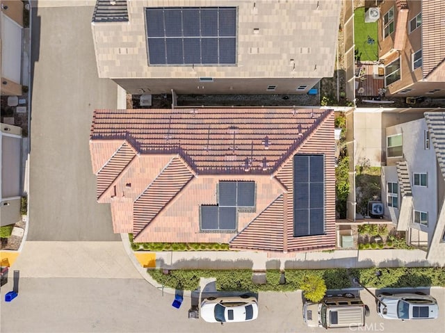 aerial view of property and surrounding area