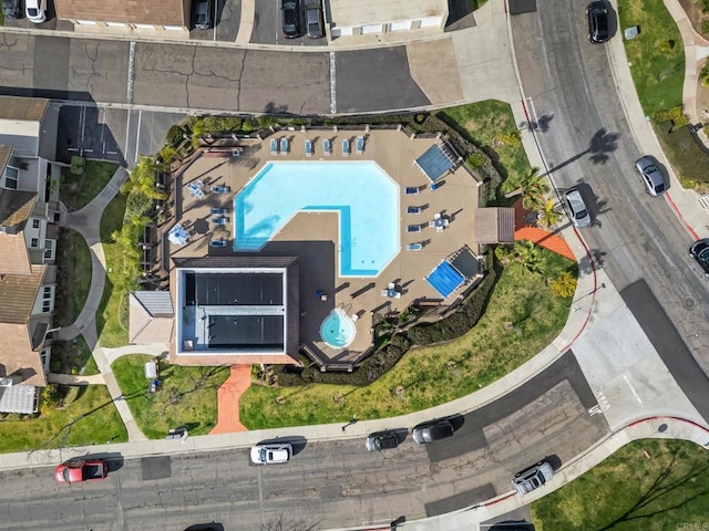 drone / aerial view