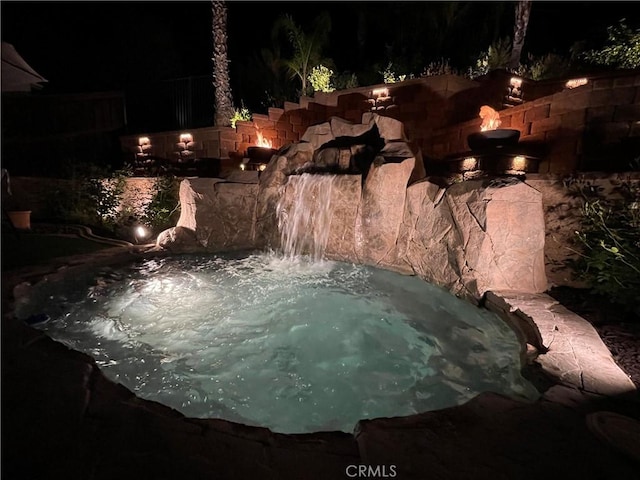 exterior view of a jacuzzi