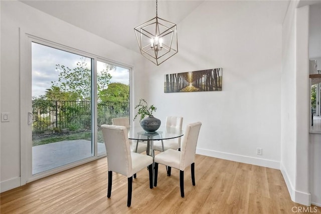 5166 Via Portola, Oceanside, CA 92057 - dining space featuring baseboards, light wood-style floors, and healthy amount of natural light