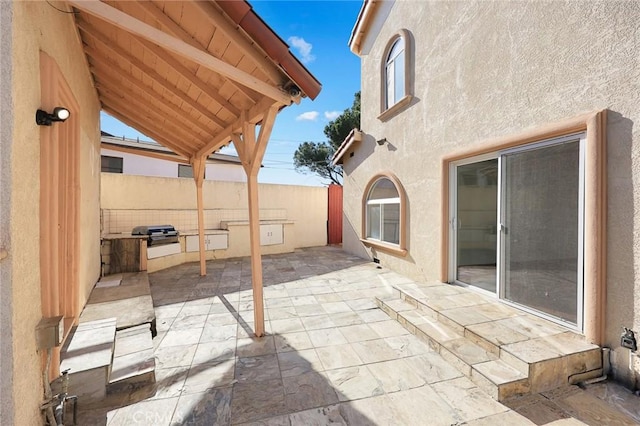 335 Montechico Dr, Monterey Park, CA 91754 - view of patio / terrace with fence