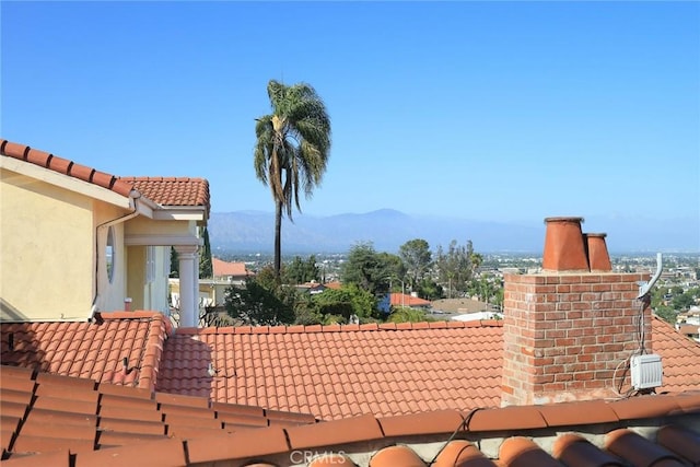 335 Montechico Dr, Monterey Park, CA 91754 - view of patio / terrace featuring a mountain view