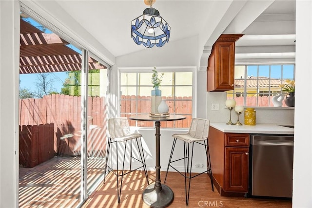 335 Montechico Dr, Monterey Park, CA 91754 - sunroom featuring plenty of natural light and vaulted ceiling