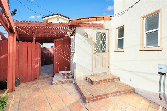335 Montechico Dr, Monterey Park, CA 91754 - view of patio with fence