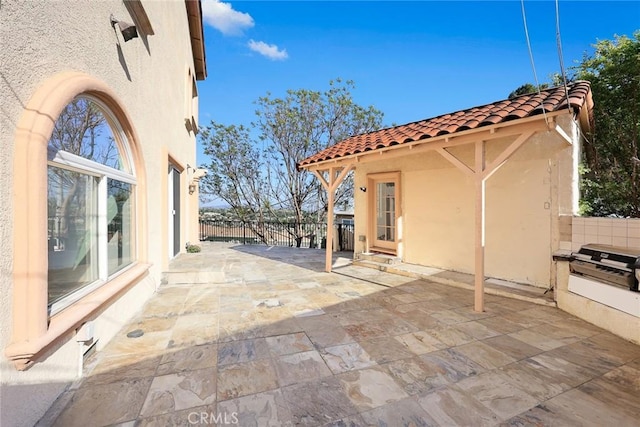 335 Montechico Dr, Monterey Park, CA 91754 - view of patio / terrace with fence