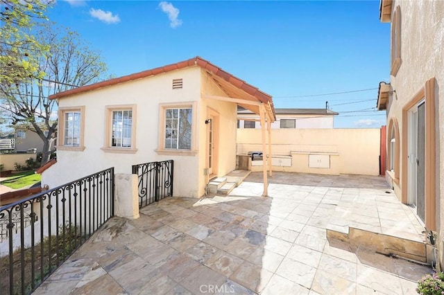 335 Montechico Dr, Monterey Park, CA 91754 - view of patio with fence