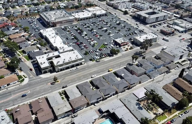 aerial overview of property's location