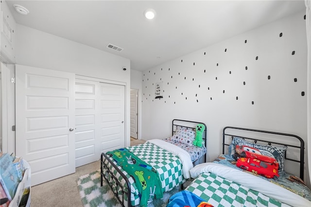 40545 Melrose Dr, Temecula, CA 92591 - carpeted bedroom featuring a closet