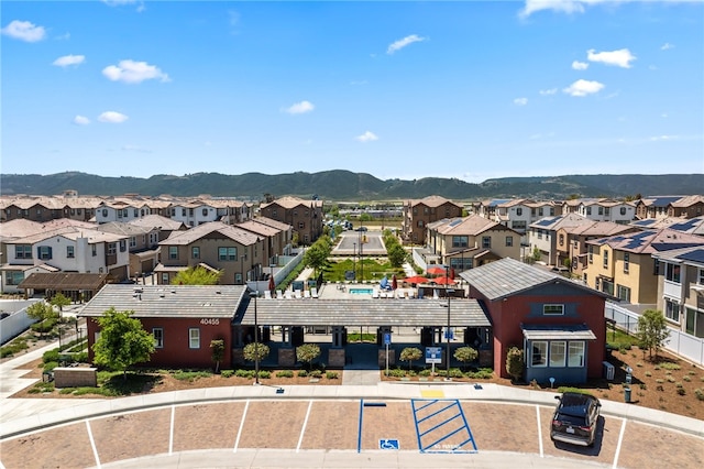 40545 Melrose Dr, Temecula, CA 92591 - aerial perspective of suburban area with a mountain backdrop