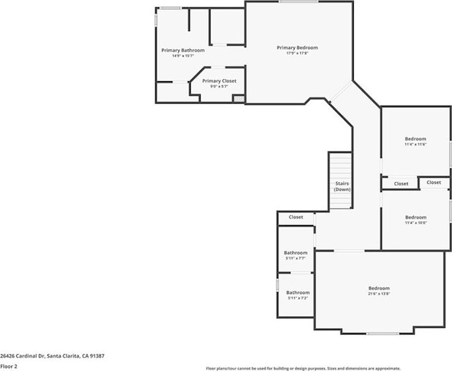 26426 Cardinal Dr, Canyon Country, CA 91387 - property floor plan