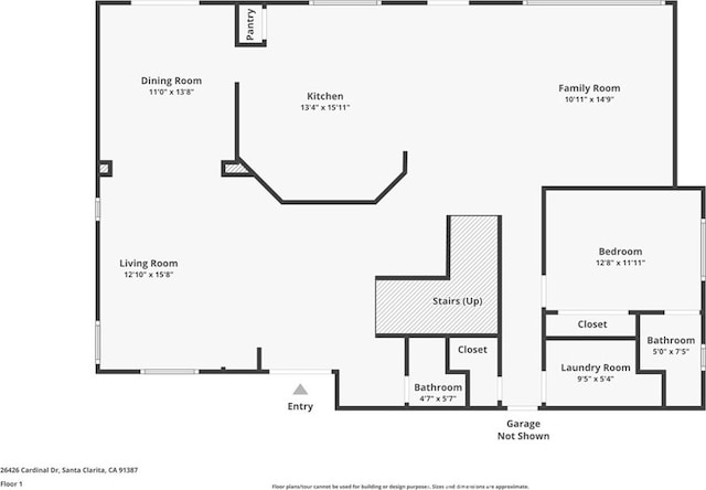 26426 Cardinal Dr, Canyon Country, CA 91387 - property floor plan