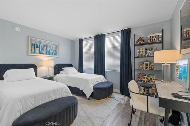 5100 Riverton Ave Unit 14, North Hollywood, CA 91601 - bedroom with wood finished floors and baseboards