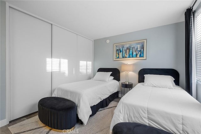 5100 Riverton Ave Unit 14, North Hollywood, CA 91601 - bedroom with a closet and wood finished floors