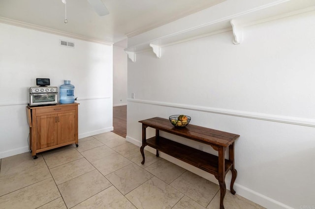 816 Caminito Azul, Carlsbad, CA 92011 - kitchen with baseboards and brown cabinetry