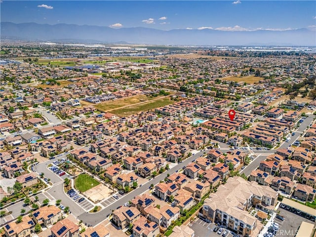 7155 Citrus Ave Unit 315, Fontana, CA 92336 - aerial overview of property's location with a mountainous background