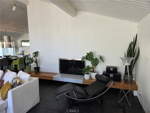 28715 Crestridge Rd, Rancho Palos Verdes, CA 90275 - living area with a fireplace with raised hearth