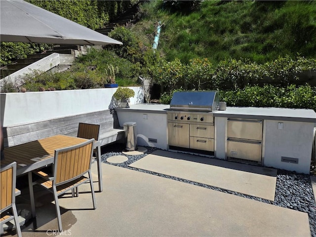 28715 Crestridge Rd, Rancho Palos Verdes, CA 90275 - view of patio / terrace with outdoor dining area and area for grilling