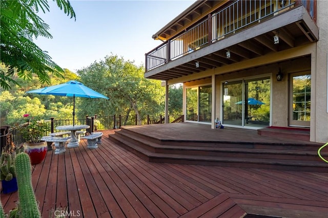 5145 Northfork Pl, Paso Robles, CA 93446 - view of wooden terrace
