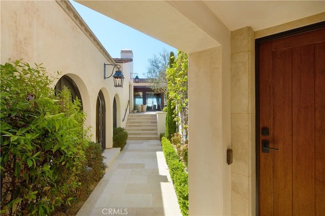 17 Pacific Ridge Pl, Dana Point, CA 92629 - entrance to property featuring stucco siding