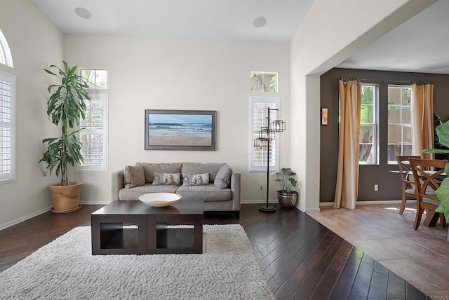 2217 Corte, San Simeon, Chula Vista, CA 91914 - living room featuring wood finished floors and baseboards