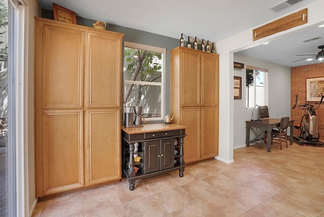 2217 Corte, San Simeon, Chula Vista, CA 91914 - dining area with ceiling fan and baseboards