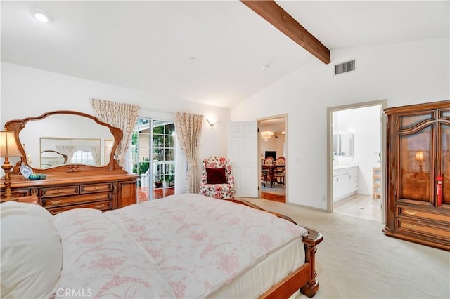 4745 Dunsmore Ave, La Crescenta, CA 91214 - carpeted bedroom with connected bathroom