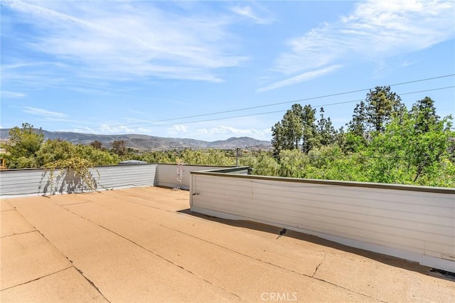 33645 Kobe Rd, Agua Dulce, CA 91390 - view of patio / terrace featuring a mountain view