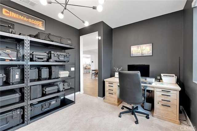 16708 Yarrow Ln, Fontana, CA 92336 - office space with light carpet and baseboards