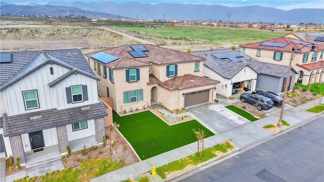 16708 Yarrow Ln, Fontana, CA 92336 - view from above of property featuring a mountainous background