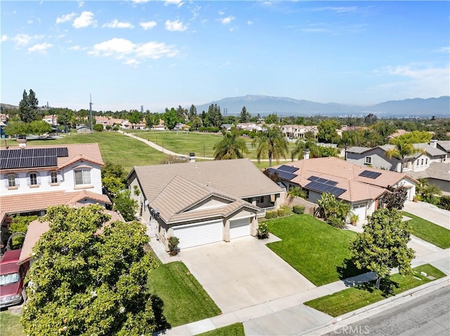 11556 Caldy Ave, Loma Linda, CA 92354 - aerial view of residential area featuring a mountain backdrop