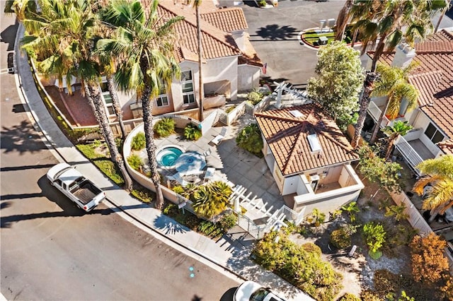 1225 Via Presa, San Clemente, CA 92672 - view from above of property with a pool