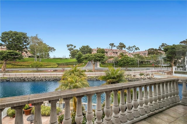 842 Harbor Island Dr, Newport Beach, CA 92660 - balcony featuring a water view