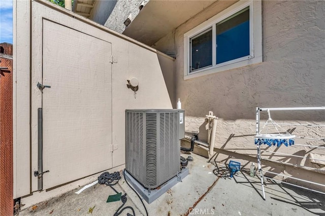 3862 Pimlico Dr, Pleasanton, CA 94588 - exterior view of central air condition unit and stucco siding