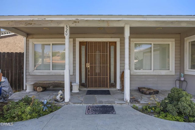 320 D St, Fillmore, CA 93015 - view of exterior entry with fence