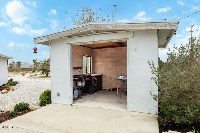 view of patio / terrace