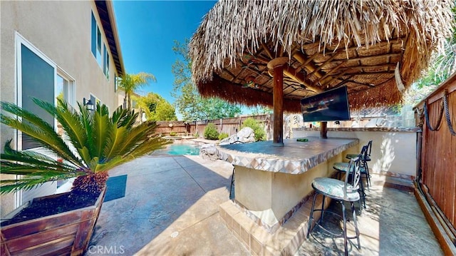 29456 Green Side Ct, Murrieta, CA 92563 - view of patio / terrace with a fenced backyard