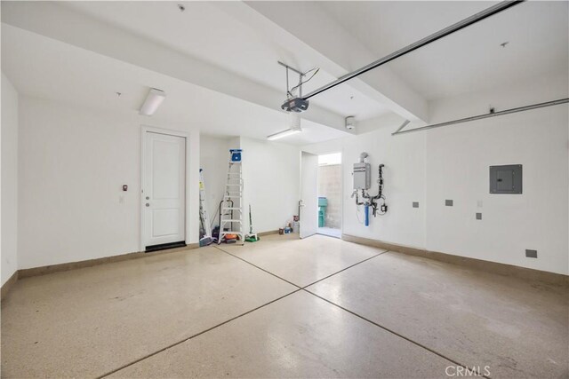 51 Carrington, Irvine, CA 92620 - garage with a garage door opener and electric panel